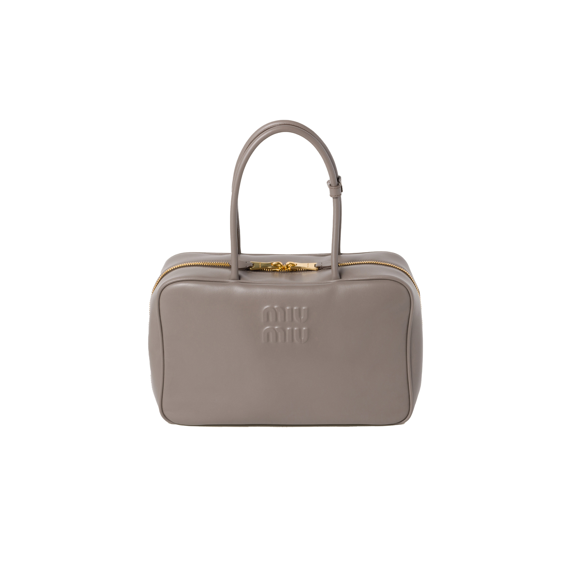 MIU MIU LEATHER BEAU BAG 5BB117 (34-23-10cm)